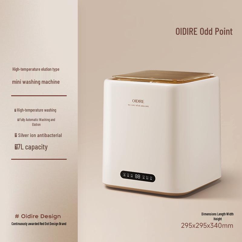 OIDIRE Compact Automatic Sock Washer & Dryer