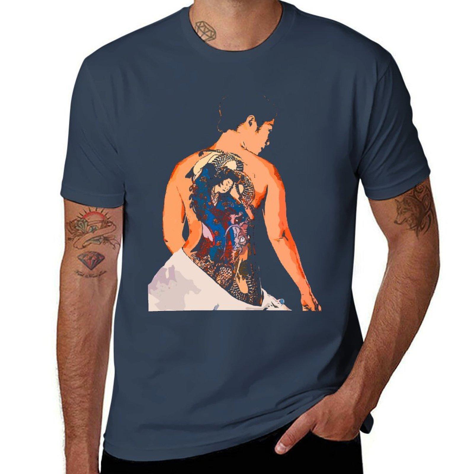 Irezumi TShirt Sports Casual Breathable Tee Shirt S