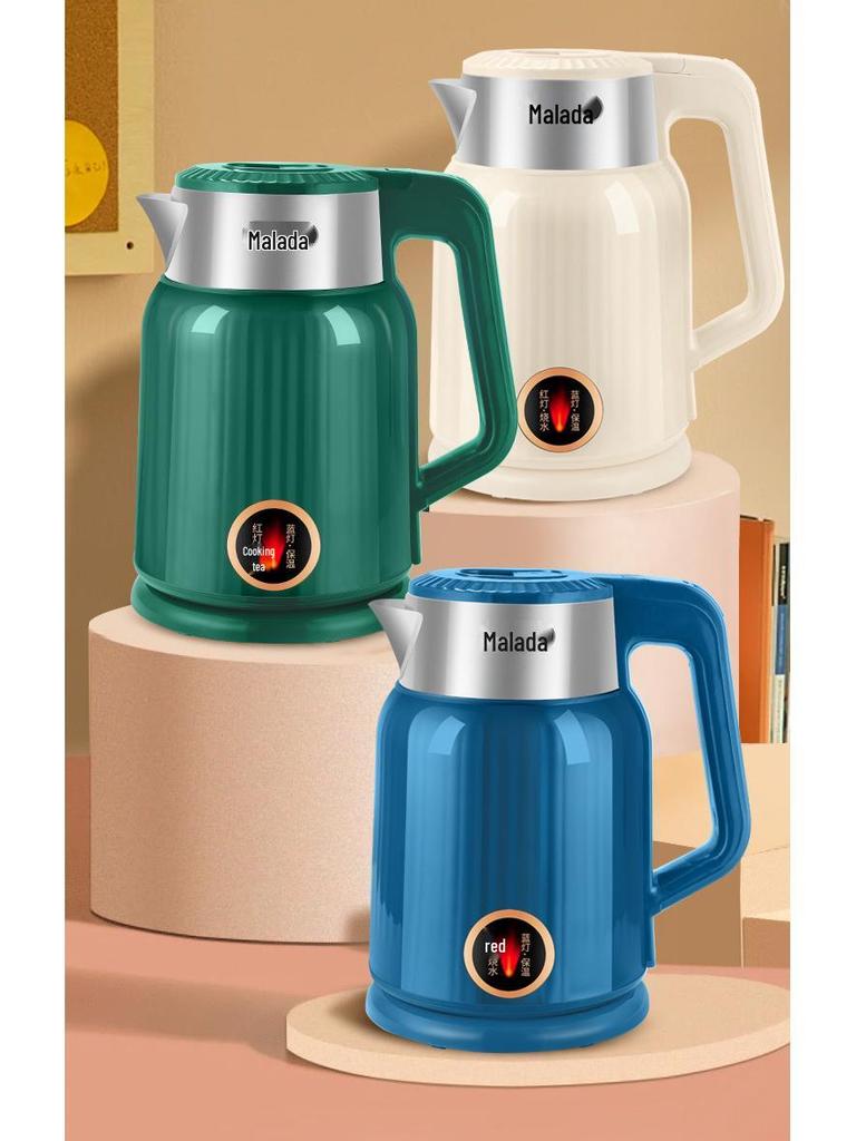 Wanlida Large-Capacity Electric Kettle with Durable Insulation for Dormitory Use