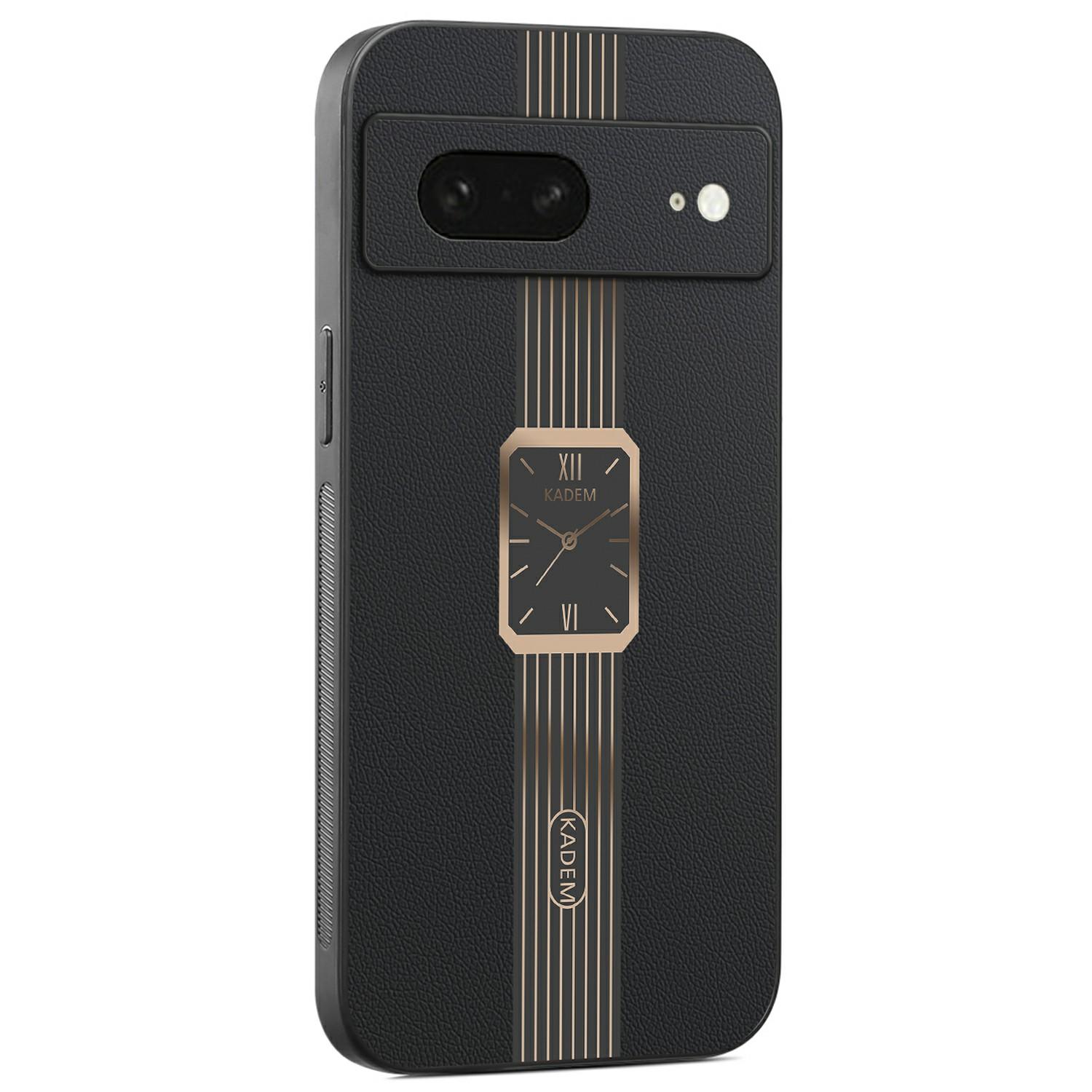 

KADEM For Google Pixel 8 Case Leather+TPU+Acrylic Anti-Scratch Phone Cover C