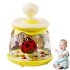 Baby Sensory Suction Balls, Safe Press and Spin Jump Toy  Sensory Activity, Educational Spinning Toy for Kindergarten, Green