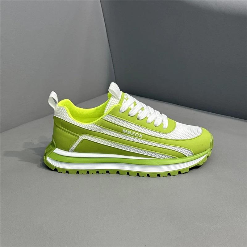 Herren Freizeit-Sportschuhe rutschfest atmungsaktiv Mode Herrenschuhe Schnürung Laufschuhe