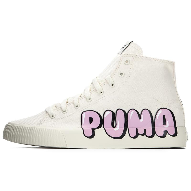 PUMA Bari Mid  Logo - White  Men s 387235-01 EU 35.5