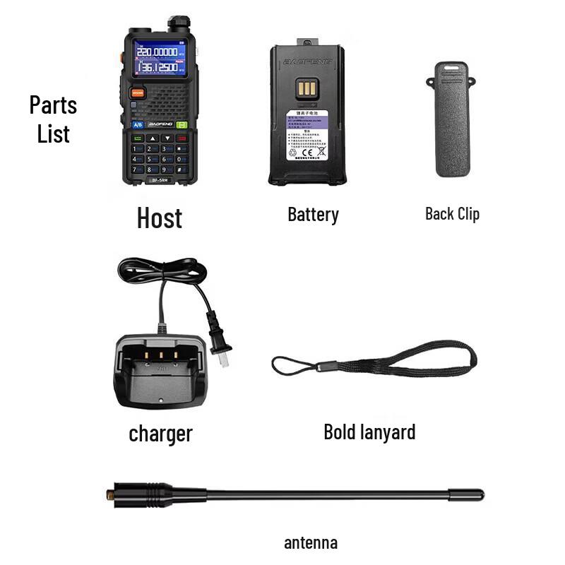 BAOFENG UV-5R Series High Power Two-Way Radio (CN version)