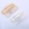 Bijoux de cheveux de style individuel couleur or couleur argent feuille cheveux Cam accessoires de cheveux de mariage