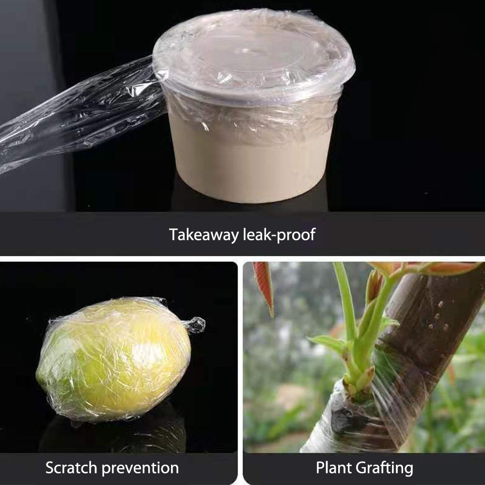 Stretchable Garden Grafting Tape 3CMx120M Plants Repair Budding Tape Clear Floristry Film for Fruit Floral Tree and Plants