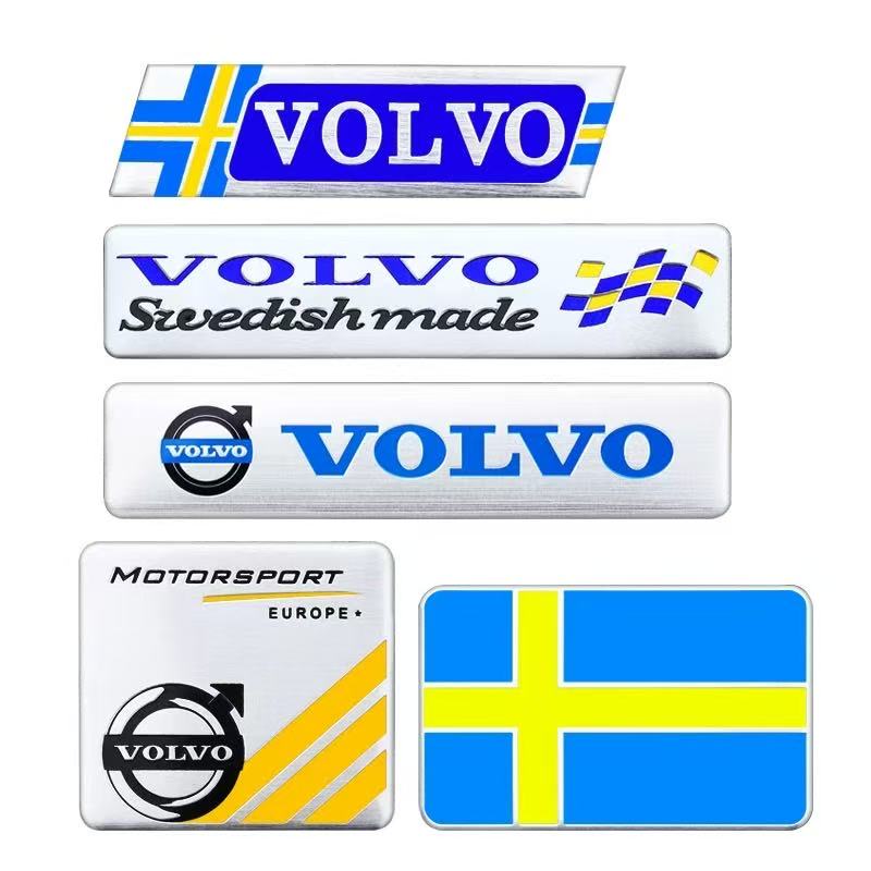 Volvo Badge Body Sticker Car Specific Decals Accessories For XC90 V90 V60 XC60 V40 EC40 EX40 S80 S60 S90 C40 XC40 V70 XC70 C30 C