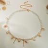 Double Layer Boho Waist Chain Bohemian Style Body Chain Belt New Seashell Belly Chain  Beach