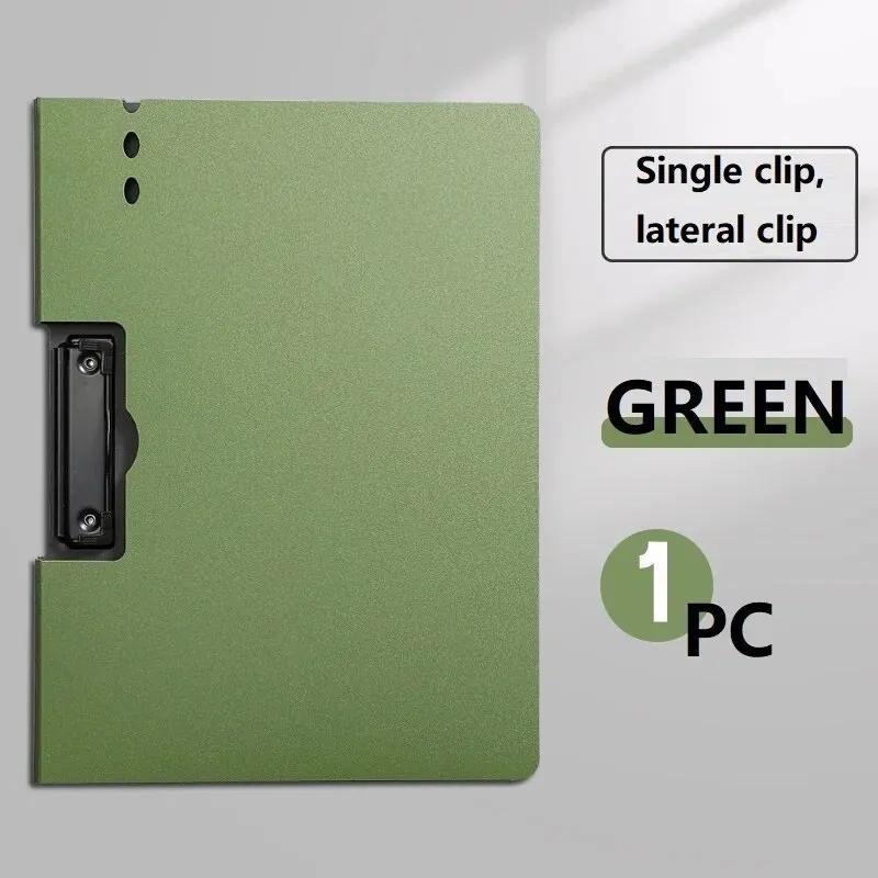 

1PC A4 File Folder with Cover - Document Organizer Clipboard for Business & School, Office Stationery Supplies, Paper Holder