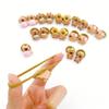 10Pcs Cute Cartoon Capybara Hair Ties For Girls Soft Resin Hair Accessories Mixed Colors For Everyday Wear Playful Animal Design