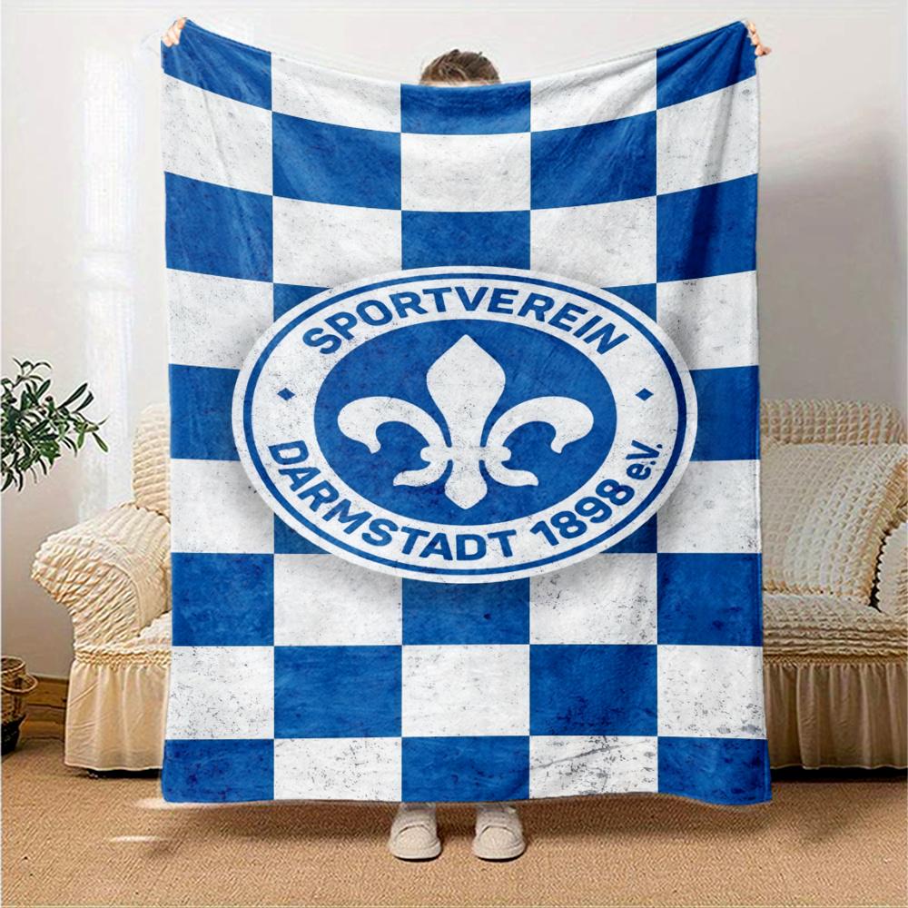 Sv Darmstadt Blanket, High quality Comfortable for All Seasons, Home Decor, Warmth and Comfort