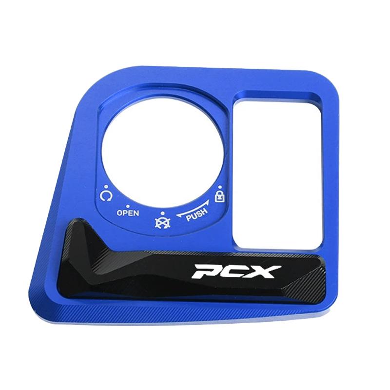SEAMETAL PCX Accessories Ignition Switch Cover CNC Electric Door Lock Button Cover Protector For HONDA PCX125 PCX160 2021-2024