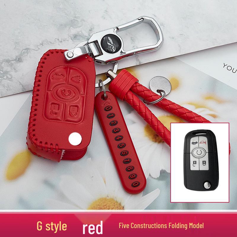 Buick Key Case: Compatible with Excelle, Verano, Envision, GL8, Regal, LaCrosse, Excelle GT