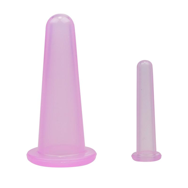 2/4Pcs Vacuum Cupping Cans For Massage Ventosa Celulitis Suction Cup Chinese Suction Cups Face Neck Massage Cans Anti Cellulite