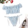 Europäisches & Amerikanisches Sexy Schulterfreies Dessous-Set: Top und Shorts