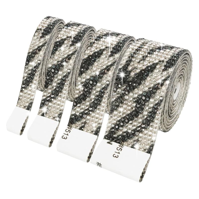 

Glass Rhinestones Trim Sticker For Dress Handbag And Craft Projects