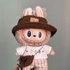 Mini Doll'S Clothes Outfit Accessories For Plush Vinyl Labubu Doll Cotton Doll Replacement Suit Only Clothing For Kids Gift