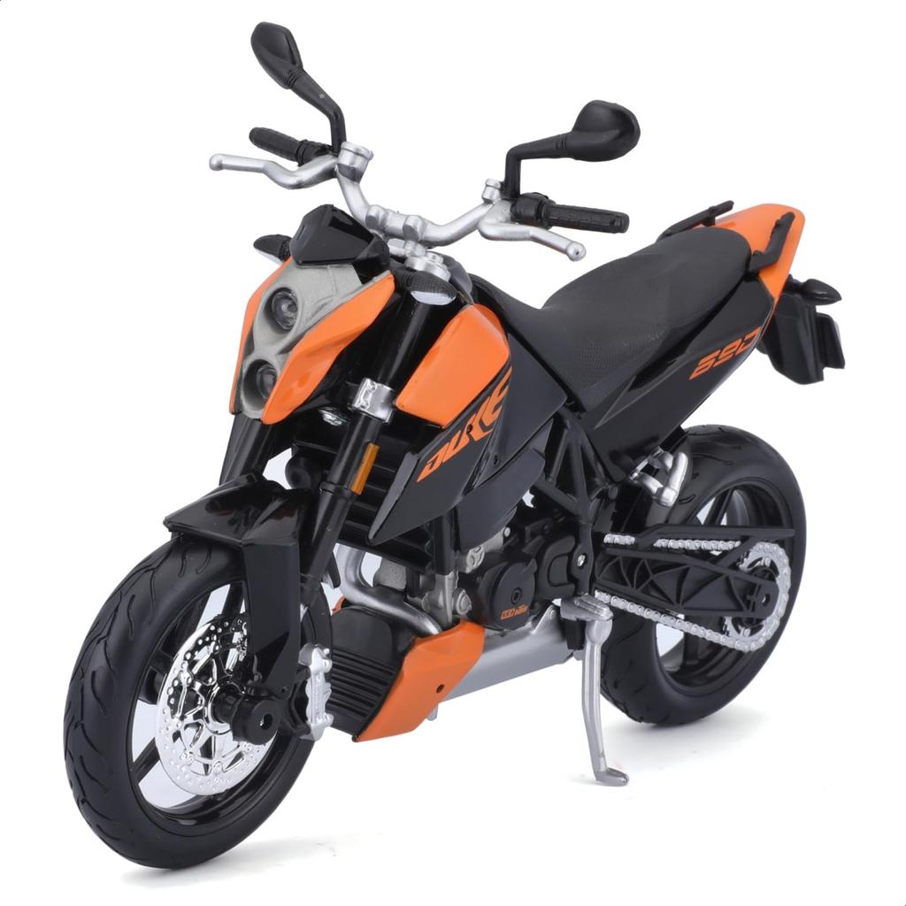 Maisto 1/12 Scale KTM 690 Duke Orange / Diecast Model Car, Motorcycle, Finished Model 9265