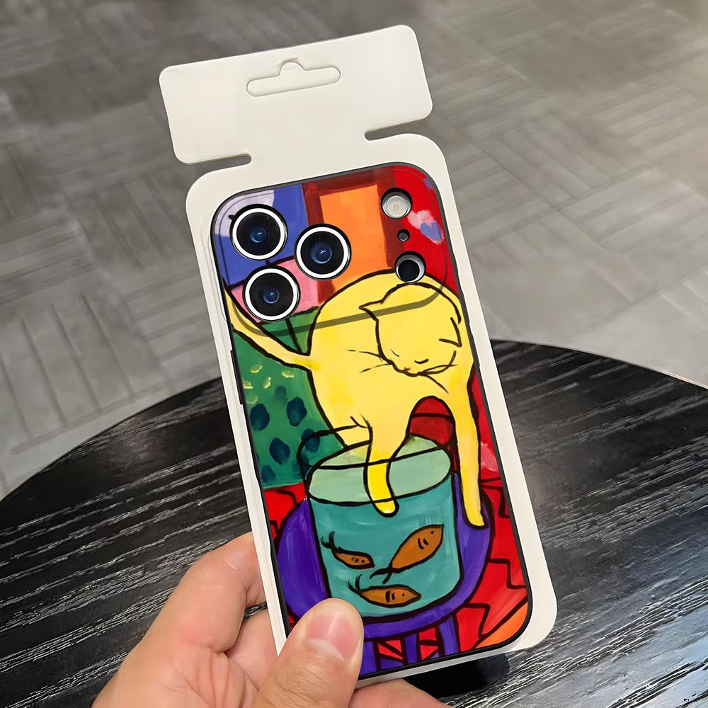 Henri Matisse Art Painting Phone Case For IPhone 17 Air 16 E Pro Max 15 14 13 Mini 12 Pro 11 Max Plus Black Soft Shell
