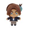 Random styles of cute cartoon dolls and plush toys in the surrounding area