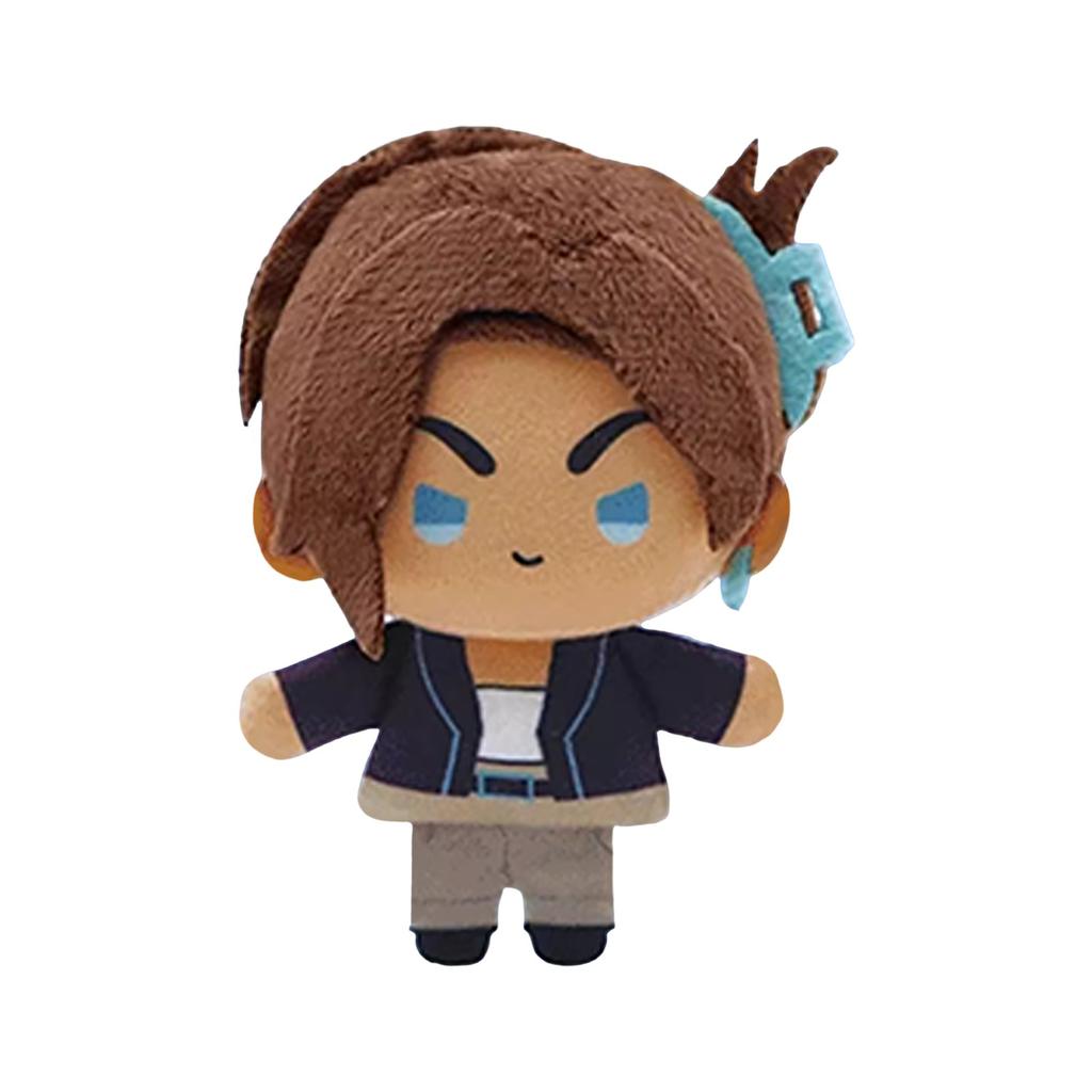 Random styles of cute cartoon dolls and plush toys in the surrounding area