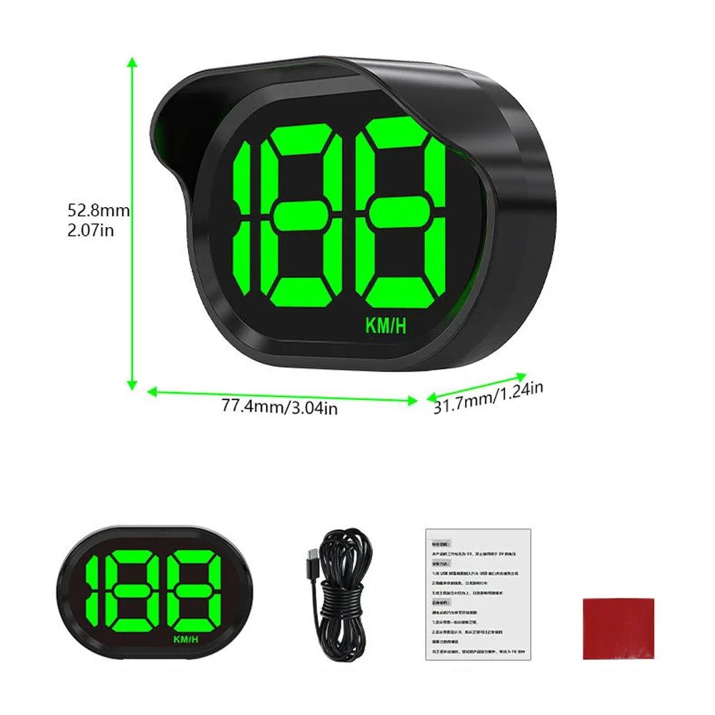 Universal Auto Dimming Digital Speedometer HUD Car GPS Head Up Display Speed Meter with KMH MPH Dispaly Plug & Play Speedometers