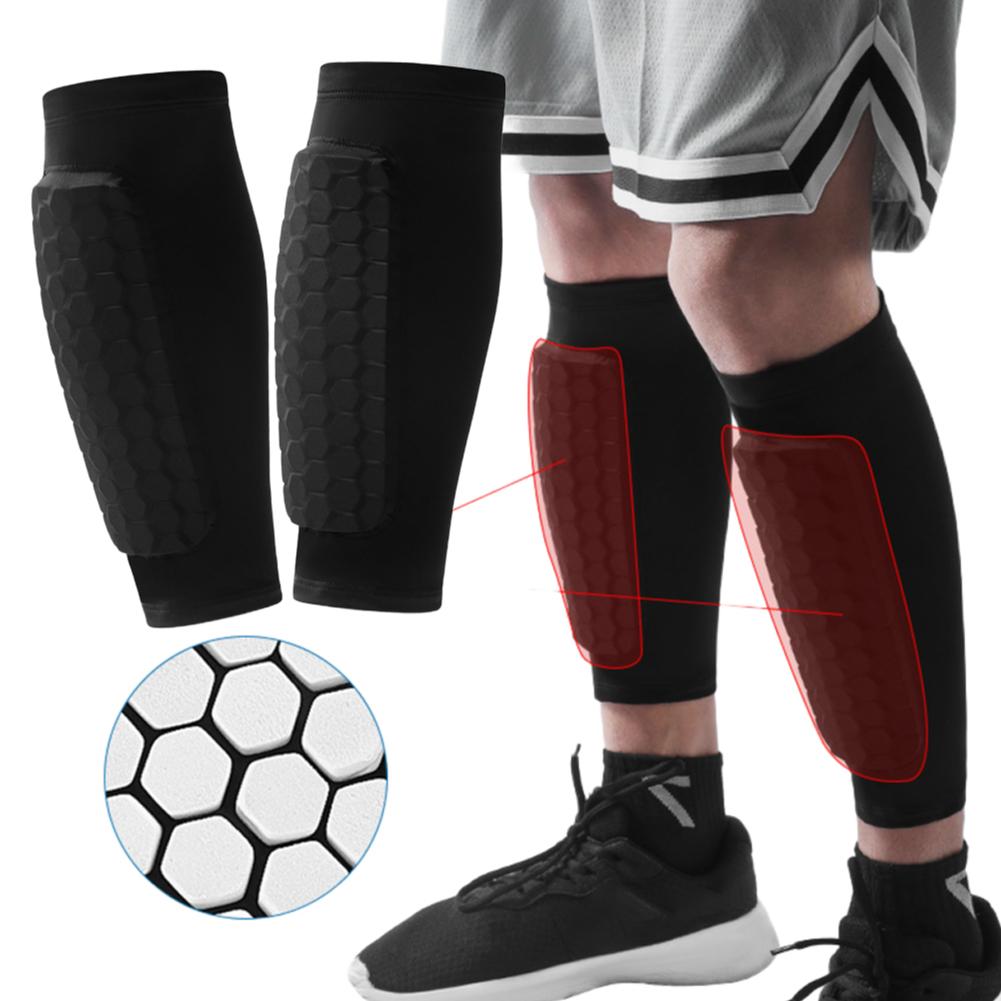 Ski Shin Pads Honeycomb Ski Shin Defender Shin Guards Breathable Shin Defender Ski Shin Pads Skiing Shin Guard For Ski Boots