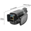 R7 Monocular Telescope,1080p 2.5K Infrared Night Vision Divice,Video Playback for Travel,Camping,Hunting,Surveillance,Boating