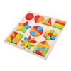 Wooden Shape Puzzle For Toddlers 3 To 5, Sorting & Stacking Toys For Baby Boys Girls, Shape Sorter And Color Sensory Educational Toys
