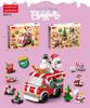 Christmas Train & Reindeer Building Blocks - Compatible with Lego for Holiday Gifts