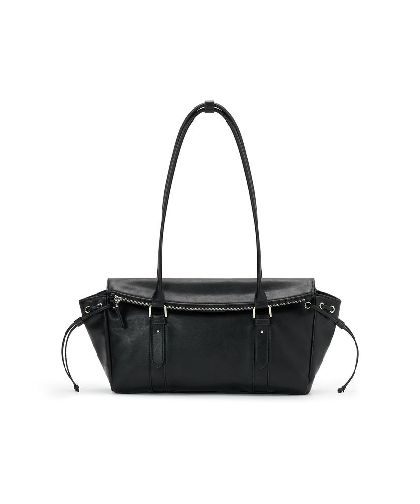 Parfum De Laube Roxie Buckle Shoulder Black Large