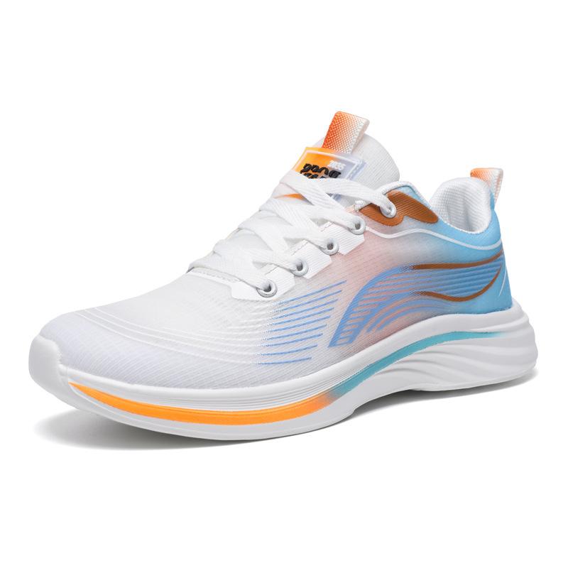 Baskets Nouvelles chaussures pour hommes Respirantes Semelle souple Chaussures de sport décontractées Légères Mode polyvalente Chaussures de course simples