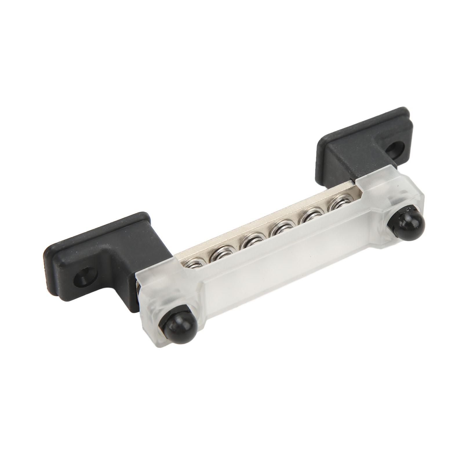 

Power Distribution Block 6 Terminal 12‑48V 150A Bus Bar Junction Block for Cars RVs Boats Yachts Trucks
