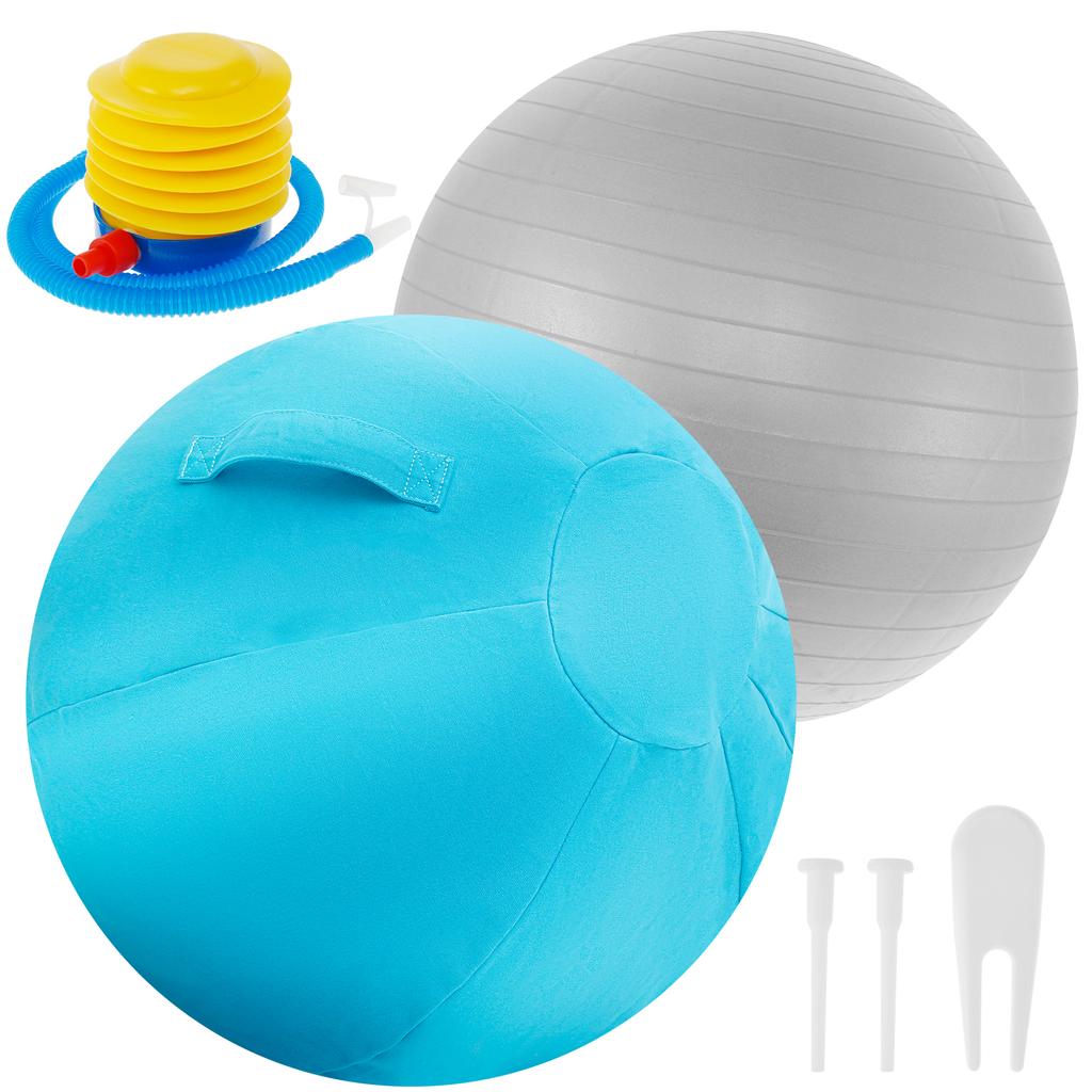 Pet Big Inflatable Ball Dog Training Toy with Air Pump Interactive Games Outdoor Portable Collie Dog Toy Ball