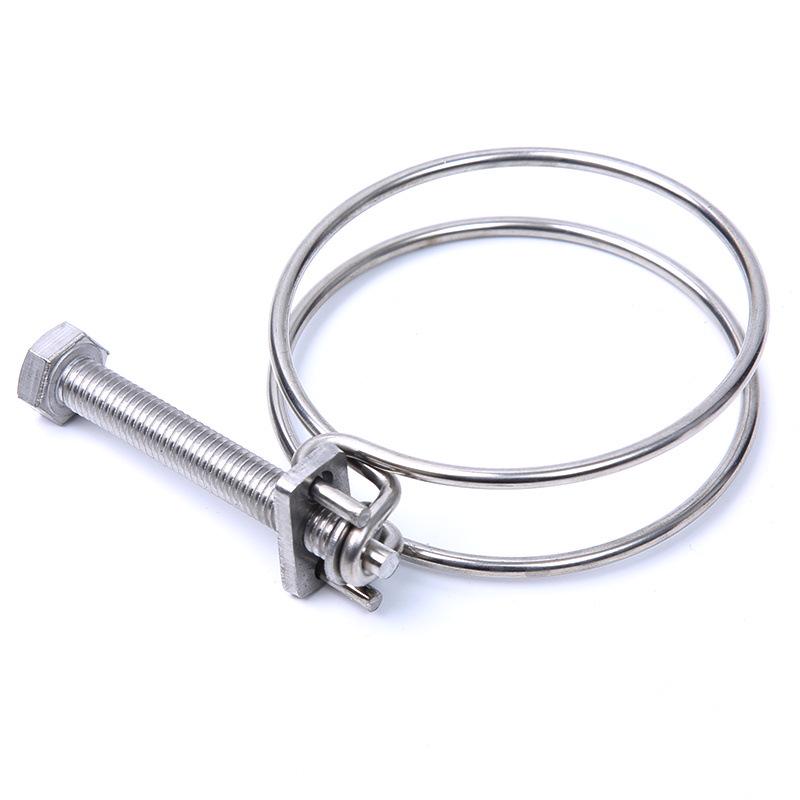 Stainless Steel Double Wire Hose and Tube Clamp