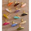 Yhpup 2026 Stainless Steel Multi-Color Resin Adjustable Ring PVD Hot Style Y2K Fashion Attractive Trend Finger Jewelry Wholesale