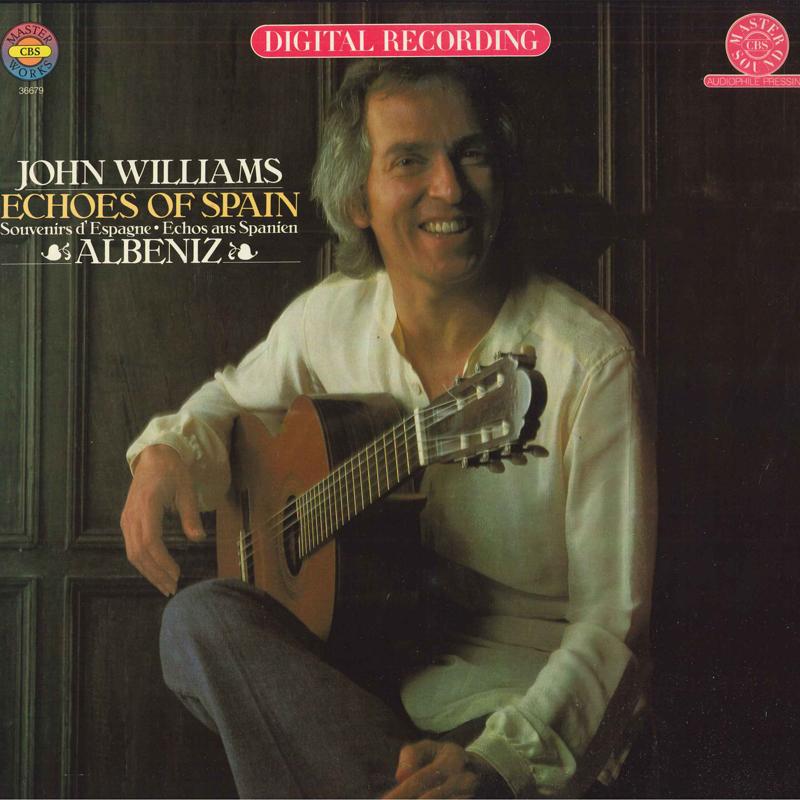 

LP Record JOHN WILLIAMS - Echoes Of Spain - Albeniz 36679 CBS MASTREWORKS 1981 US Classical Used