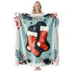 2026 Christmas flannel blanket is universal for all seasons