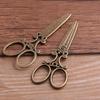 1pc 2-Color DIY Jewelry Large Scissors Alloy Pendant Charm, 60x24mm