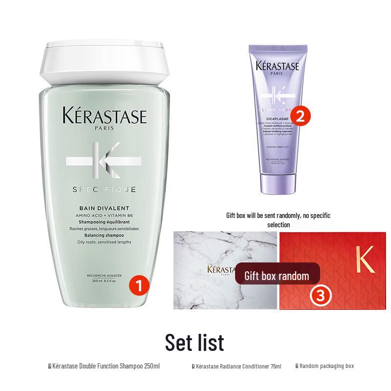 Kerastase Dual Function Shampoo & Radiance Conditioner Set