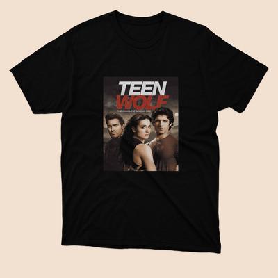 NWT Teen Wolf Film koszulka Czarna