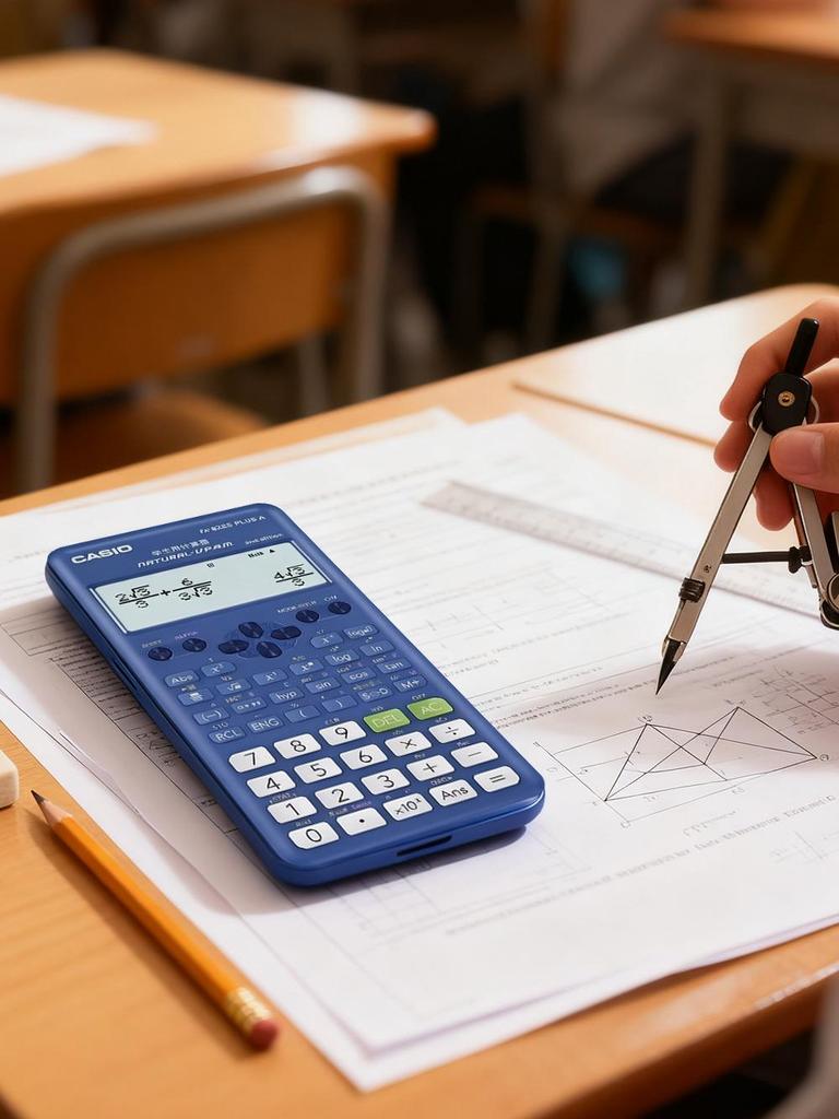 Casio Scientific Calculator - Suitable for Work and School FX-82ES-B