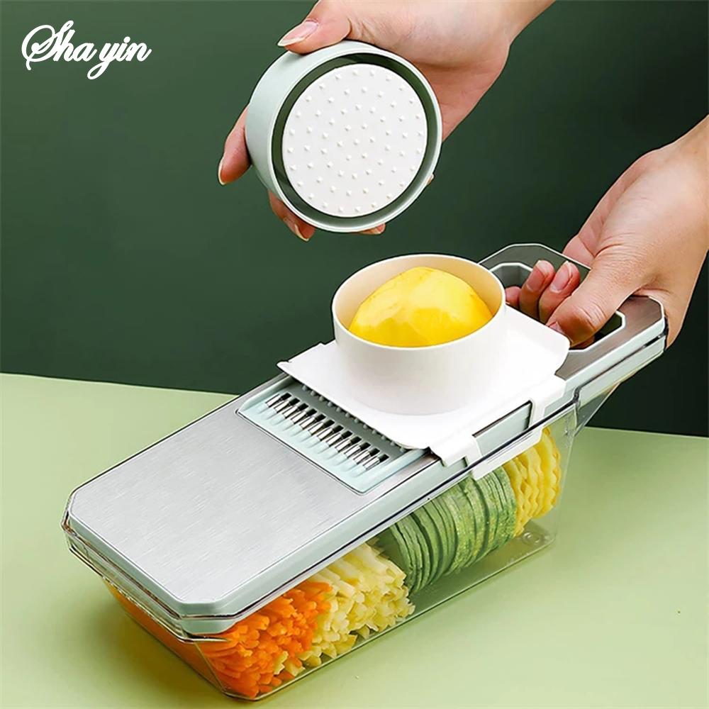 Multifunctional Shredder, Vegetable Cutter, Household Potato Shredder, Cucumber Slicer, Shredder, Vegetable Cutting Tool