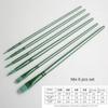 4/6 Pcs Pointed Round Flat Head Hand Drawn Watercolor Nylon Painting Material Watercolor Brush