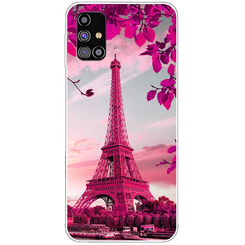 Do Samsung Galaxy A31 A51 A71 Etui Silikonowe Tylne Etui Telefoniczne Do Samsung A315 A515 A715 Miękkie Etui Zderzak Coque z Kreskówką