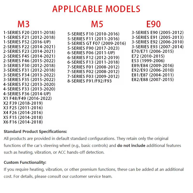 Heiß verkaufendes M Sportlenkrad für BMW M5 F10 F11 F06 F07 F12 F13 F01