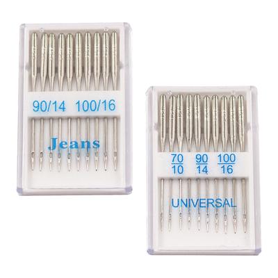 20Pcs Sewing Machine Pins Universal Metal Standard Pins Replacement Part for Wide Range of Fabrics, Thick Cloth, Jeans, Chiffon