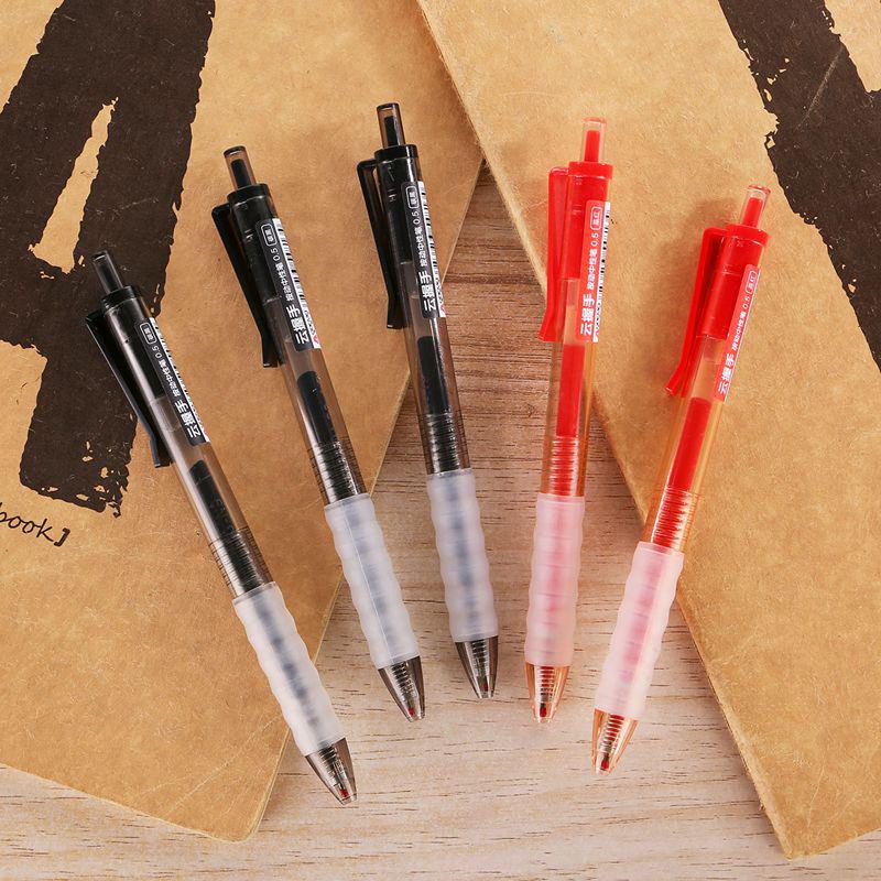 72-Pack 0.5mm Neutral Pen Refills for Students, Office, Exam - Black & Red