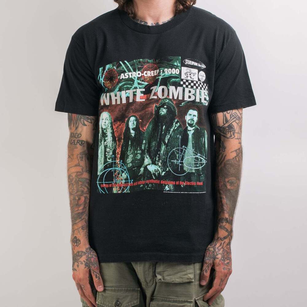Reprint 1995 White Zombie Astro-Creep 2000 T-Shirt size S-5XL Unisex T-Shirt M