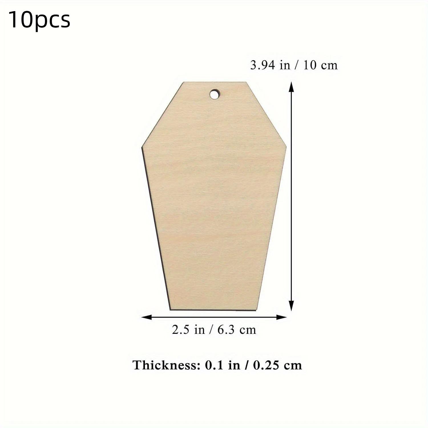 

Top Quality Semi Finished Wooden Coffin Cutting Piece Diy Halloween Party Prop, Used For Horror Scenes And Festive Atmosphere